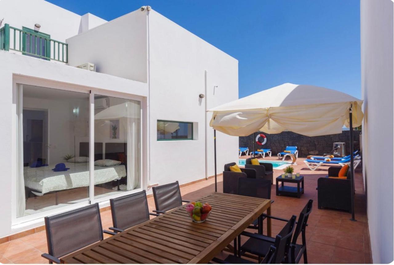Spacious Private Villa & Private Heated Pool - Villa Sunshine Costa Teguise Buitenkant foto